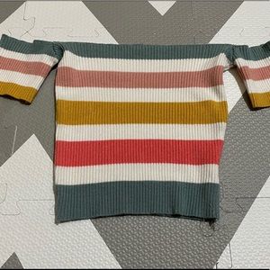 Debut Crop Knit Top